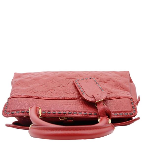 Louis Vuitton  Vosges MM Empreinte Leather Shoulder Bag Red - Picture 4 of 14